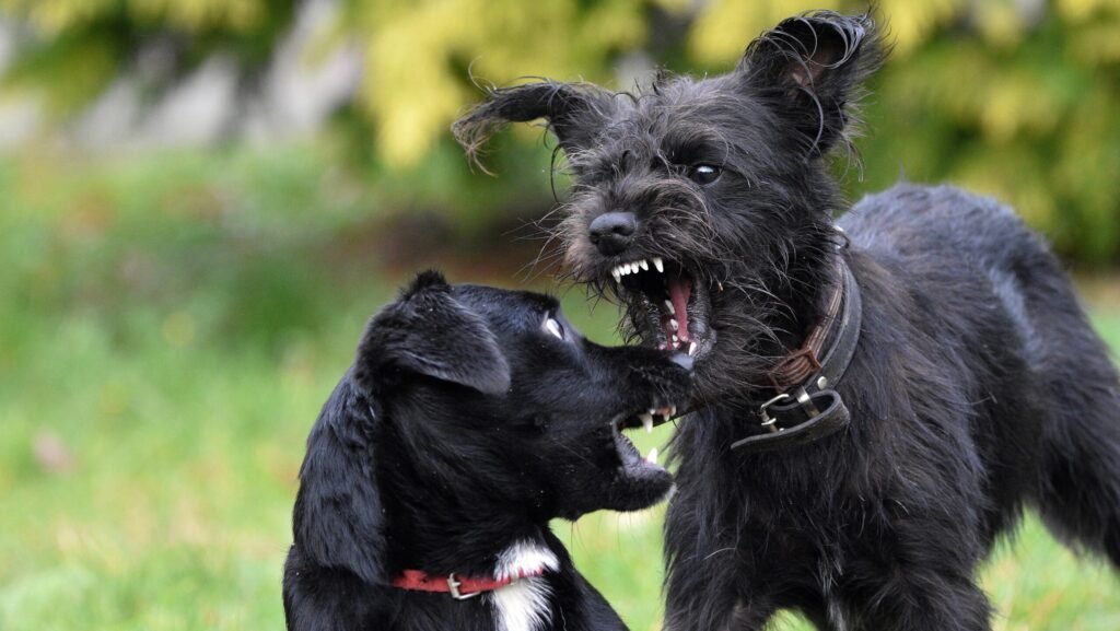 Bellende Hunde sind zu laut